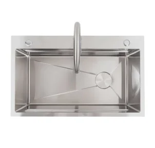 Кухонный комплект с мойкой Valeso Handmade CM 7546B Workstation из нержавеющей стали №6