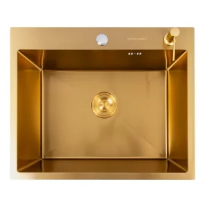 Мойка PVD Gold DECOR Valeso ручная работа 6050 №1