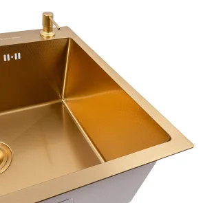 Мойка PVD Gold DECOR Valeso ручная работа 6050 №3