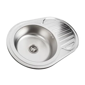 КОМПЛЕКТ МОЙКИ 7750 DECOR 0.8/180 TM Valeso + смеситель 56 NESP Valeso №2