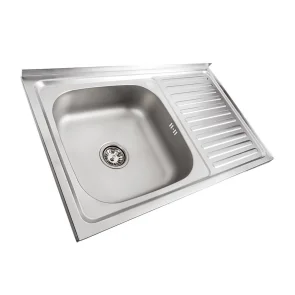 Кухонная мойка из нержавеющей стали Valeso DECOR 8050 L (0,7/160 мм) №1