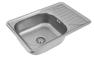 Кухонная мойка из нержавеющей стали Valeso SATIN 6642 (0,8/180 мм) №4
