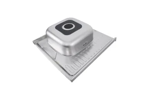 Кухонная мойка из нержавеющей стали Valeso SATIN 6060 R (0,7/160 мм) №3
