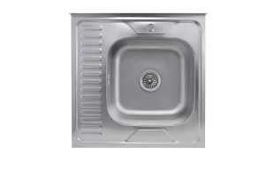 Кухонная мойка из нержавеющей стали Valeso SATIN 6060 R (0,7/160 мм) №4