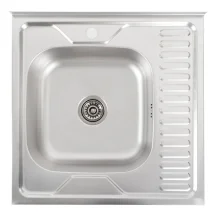 Кухонная мойка из нержавеющей стали Valeso DECOR 6060 L (0,7/160 мм)