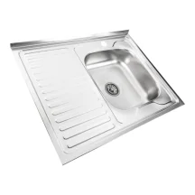 Кухонная мойка из нержавеющей стали Valeso SATIN 8060 R (0,7/160 мм)