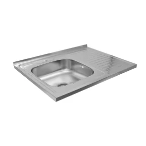Кухонная мойка из нержавеющей стали Valeso SATIN 8060 L (0,7/160 мм) №8