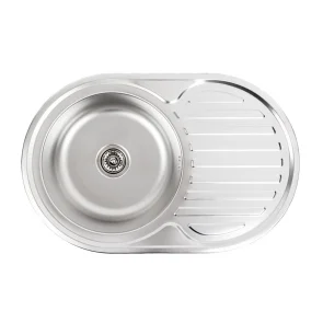 Кухонная мойка из нержавеющей стали Valeso DECOR 7750 (0,8/180 мм) №7