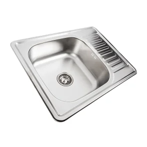 Кухонная мойка из нержавеющей стали Valeso DECOR 6550 (0,8/180 мм) №1