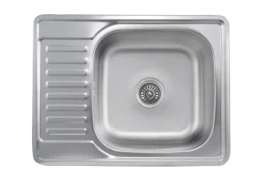 Кухонная мойка из нержавеющей стали Valeso 6550 SATIN (0,8/180 мм) №6
