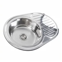 Кухонная мойка из нержавеющей стали Valeso 7750 POLISHED (0,8/180 мм)