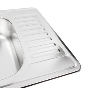 Кухонная мойка из нержавеющей стали Valeso DECOR 6550 (0,8/180 мм) №4