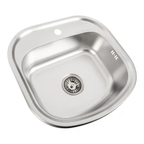 Кухонная мойка из нержавеющей стали VALESO DECOR 4947 (0,8/180 мм) №2