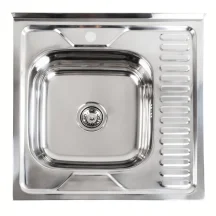 Кухонная мойка из нержавеющей стали Platinum POLISHED 6060 L (0,7/160 мм)