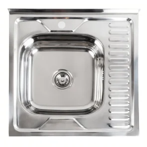 Кухонная мойка из нержавеющей стали Platinum POLISHED 6060 L (0,7/160 мм) №1