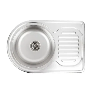 Кухонная мойка из нержавеющей стали Valeso DECOR 6745 (0,8/180 мм) №6