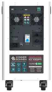 Зарядная станция Konner&Sohnen KS 3000PS-NEW (3200 Вт·ч / 3000 Вт) №6