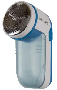 Машинка для удаления катышек Philips, 8800 оборотов в мин, большая площадь лезвий, 2хАА в комплекте, голубой №2