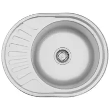 Комплект Кухонная мойка Kroner KRP Satin - 5745 (0.6 мм)+Смеситель для кухни Agua Toledo - C033
