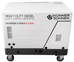 Дизельный инверторный генератор в шумозащитном кожухе KS 6500iDE S ATSR №4