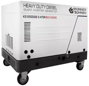 Дизельный инверторный генератор в шумозащитном кожухе KS 6500iDE S ATSR №5