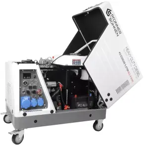 Дизельный инверторный генератор в шумозащитном кожухе KS 6500iDE S ATSR №7