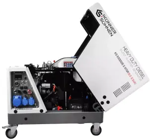 Дизельный инверторный генератор в шумозащитном кожухе KS 6500iDE S ATSR №8