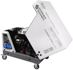 Дизельный инверторный генератор в шумозащитном кожухе KS 6500iDE S ATSR №9