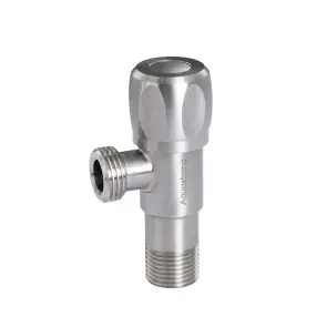 Кран кутовий нерж. AQUASTRONG R7 M1/2 х M1/2 (R708) №4