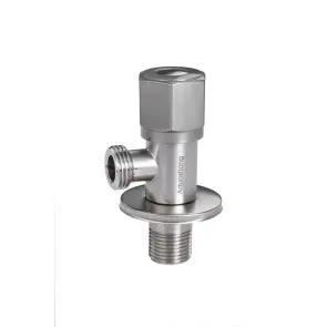 Кран кутовий нерж. AQUASTRONG R5 M1/2 х M1/2 (R506) №1