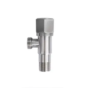 Кран кутовий нерж. AQUASTRONG R5 M1/2 х M1/2 (R506) №2