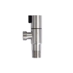 Кран кутовий нерж. AQUASTRONG R1 M1/2 х M1/2 (R102) №2