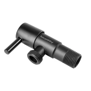 Кран кутовий нерж. AQUASTRONG D7 M1/2 х M3/4 (D717) №5