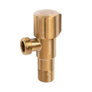 Кран угловой нерж. AQUASTRONG D5 M1/2 х M1/2 (D518) №4