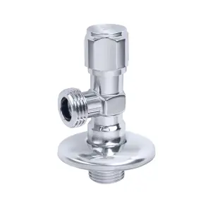 Кран угловой лат. AQUASTRONG В1 M1/2 х M1/2 (В111) №1