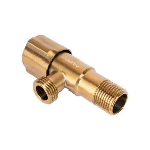 Кран угловой нерж. AQUASTRONG D5 M1/2 х M1/2 (D518) №5