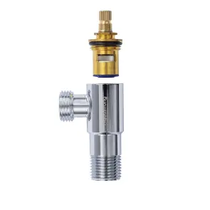 Кран кутовий нерж. AQUASTRONG C3 M1/2 х M1/2 (C310) №3