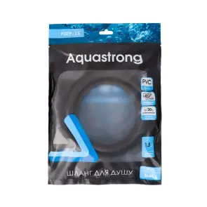 Шланг для душу AQUASTRONG PVC Black 1,5 м. (P009-15) №3