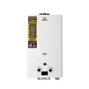 Газова колонка дим. Sabio 10 л white (JSD20-A21) №1