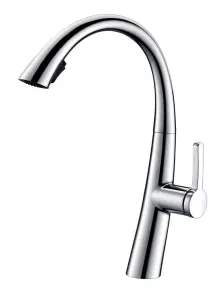 Смеситель PERLA "Austin" кухня с выдвижной воронкой (PBZ6922) №1