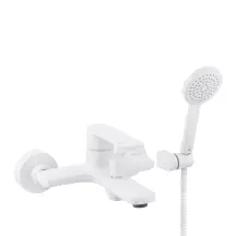 Смеситель PERLA Jack ванна БЕЛАЯ (PBZ6304W)