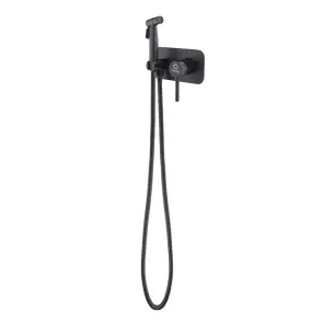 Смеситель PERLA "SMART" для биде встроенный ЧЕРНЫЙ (PSS7706B) №1
