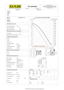 Насос циркуляційний DAB A 50/180 ХM (505802041) №2