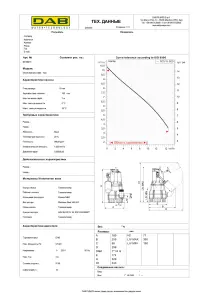 Насос дренажный DAB NOVA 600 MA 40th 10H05 (60198015H) №3