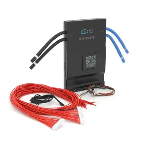 BMS плата JK-BD6A24S12P Li-Ion/LiFePo4/LTO 7S-24S, 120A, CAN/RS485, 0.65mΩ, Bluetooth, Ballance 0.6A, підігрів + кнопка №2