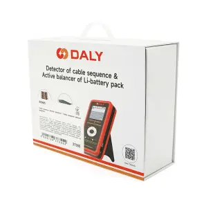 Багатофункціональний тестер і балансир Daly Smart BMS Pro 24S (Li-ion, LiFePO4, LTO), 3-24S, до 10А, LCD-3,5" екран, 200×120×40mm, Box №1