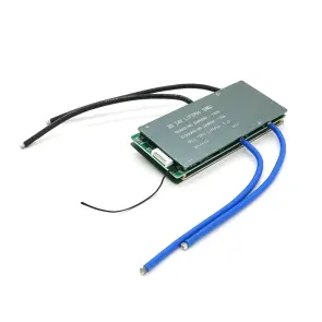 BMS плата Leiba LiFePo4 24V 8S 120A, алюмінієвий радіатор №1