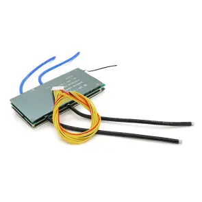 BMS плата Leiba LiFePo4 24V 8S 120A, алюмінієвий радіатор №3
