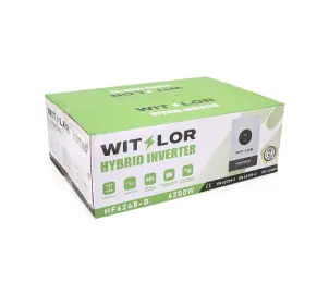 Комплект Інвертор + Акумулятор:WITSLOR HF6248-B, 1Ф-6,2kW, 48V+ Акумулятор Must LP16-48100 5,12 кВт·год LiFePO4 №3