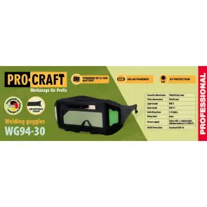 Зварювальні окуляри Procraft WG94-30 №2